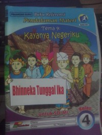 Kayanya Negeriku (Pegangan Guru Kelas 4)